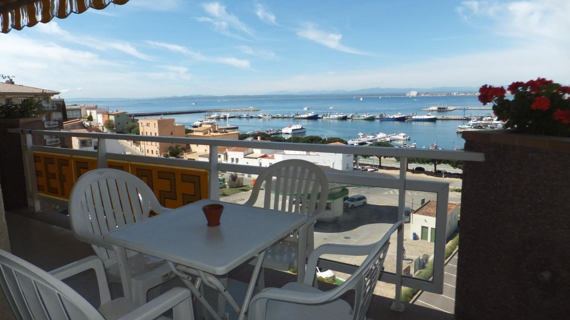Appartement Roc Mar 2 5C - Apartamento Cerca Del Centro Y De La Playa - Terraza Con Vistas Al Mar Y Al Puerto à Roses Extérieur photo